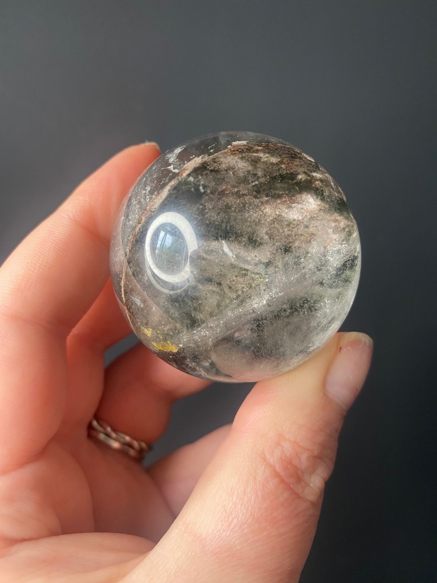 GARDEN QUARTZ SPHERES A - E