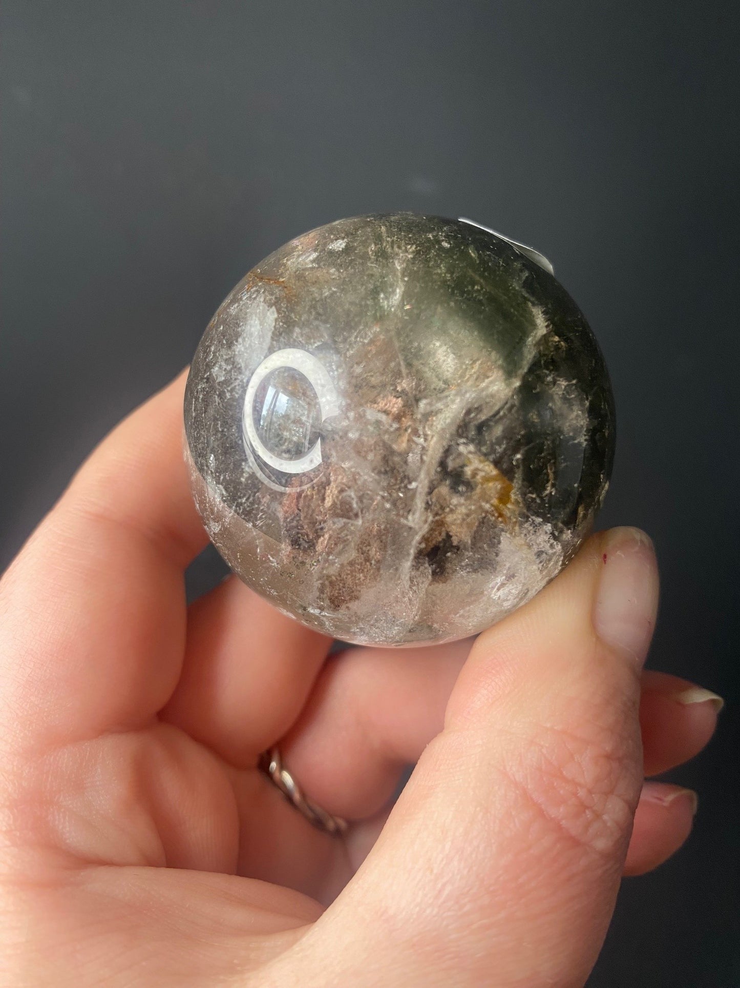GARDEN QUARTZ SPHERES A - E