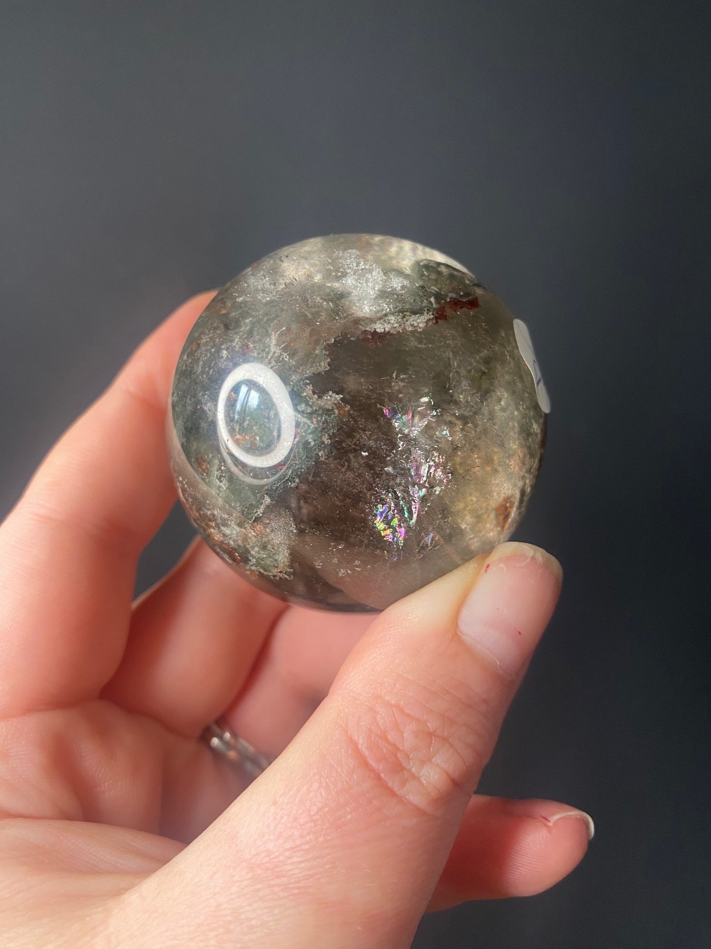 GARDEN QUARTZ SPHERES A - E