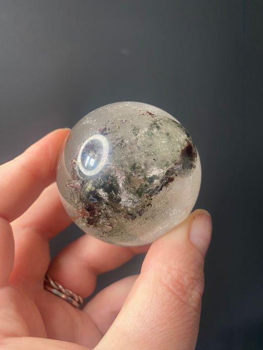GARDEN QUARTZ SPHERES F - J