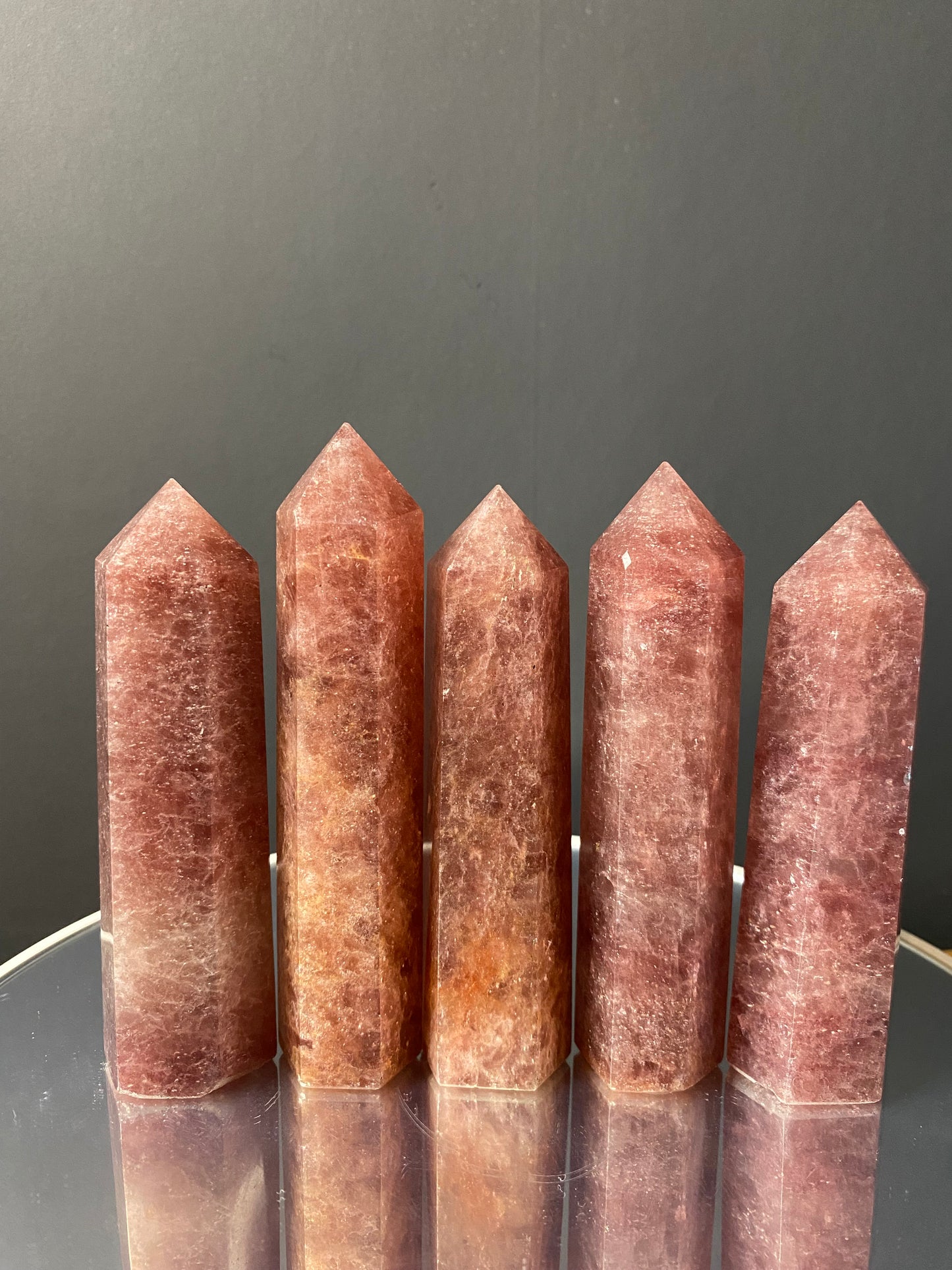 STRAWBERRY QUARTZ TOWERS