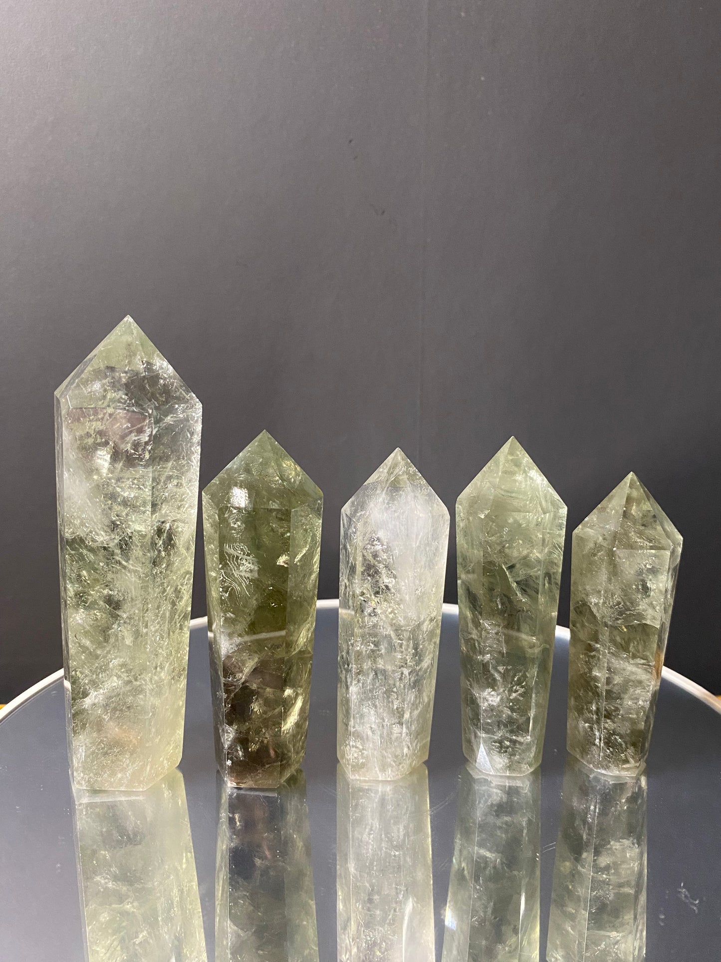 GREEN AMETHYST SCEPTRE TOWERS