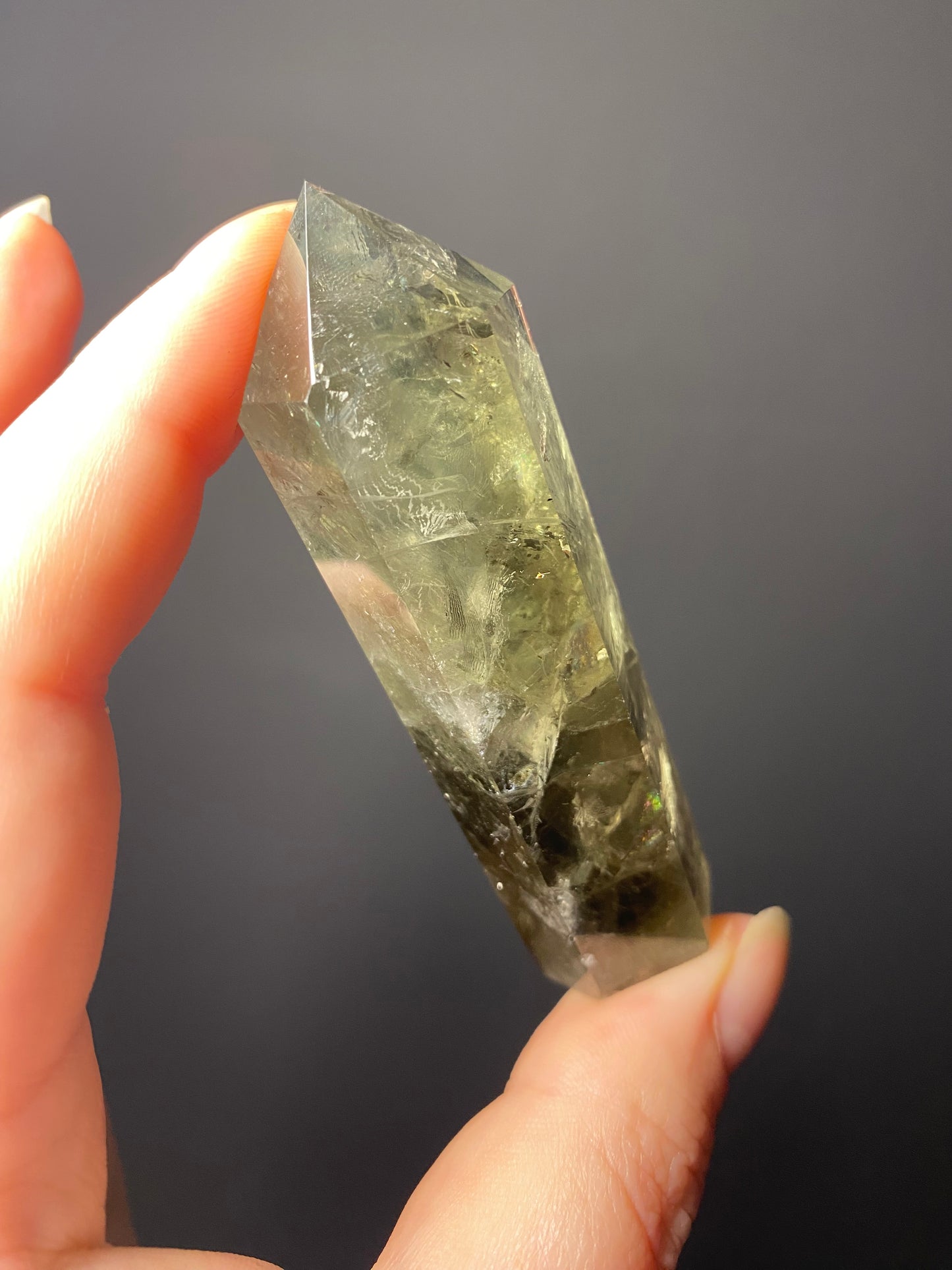 GREEN AMETHYST SCEPTRE TOWERS