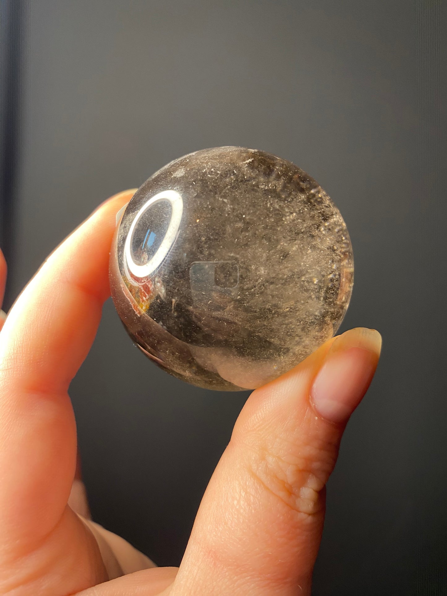 SMOKY QUARTZ SPHERES A - B