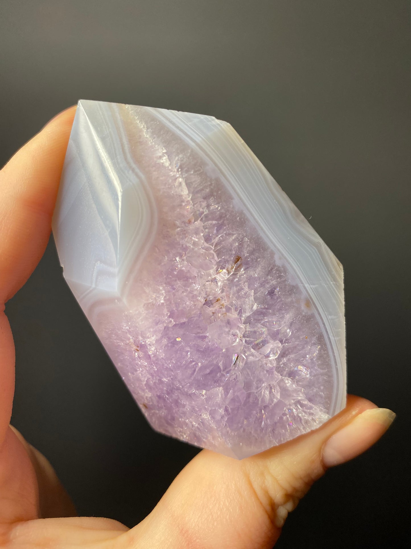 AMETHYST AGATE STANDS A - E