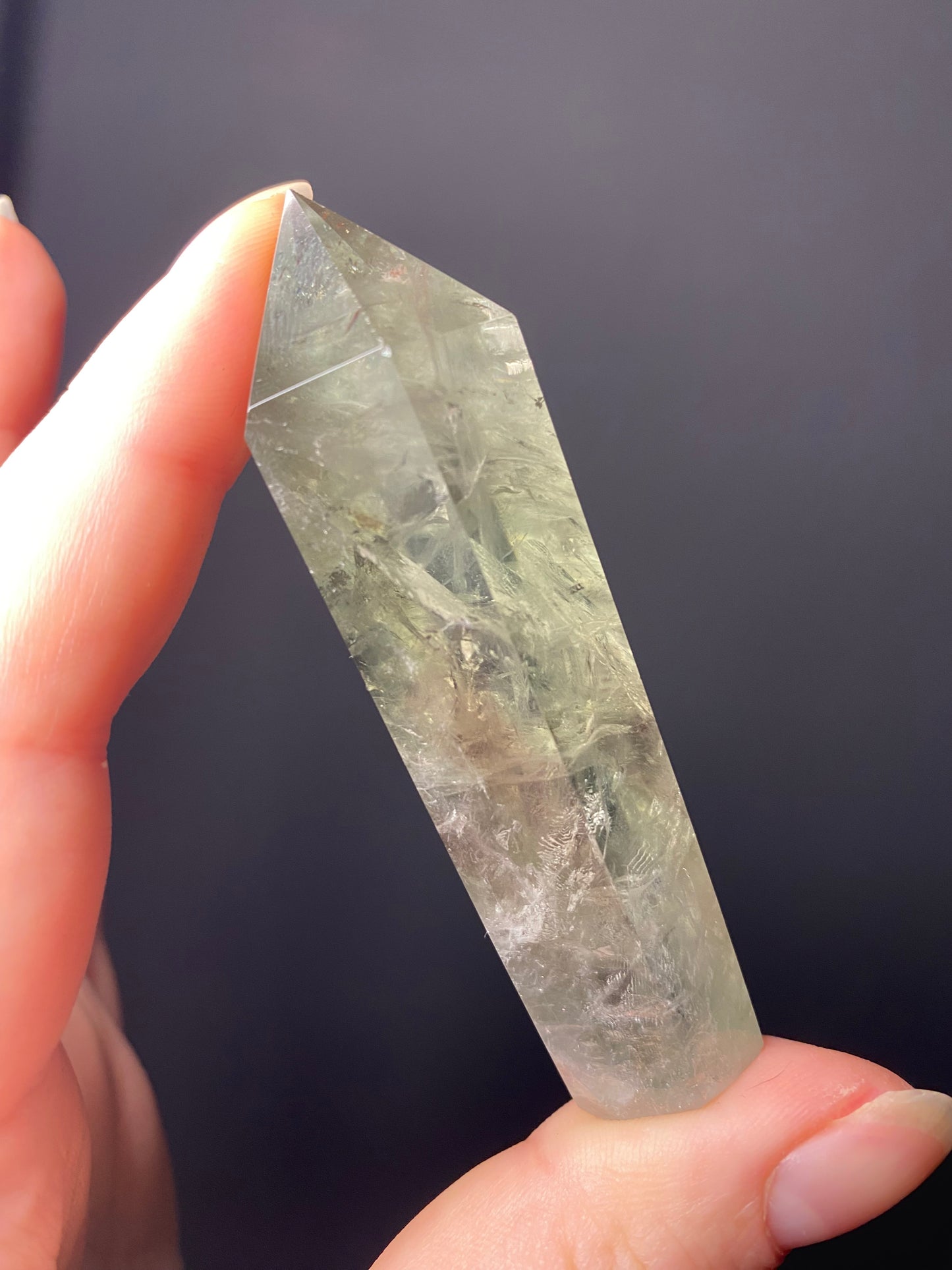 GREEN AMETHYST SCEPTRE TOWERS
