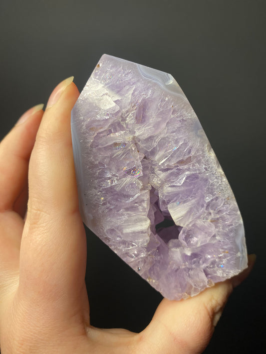 AMETHYST AGATE STANDS A - E
