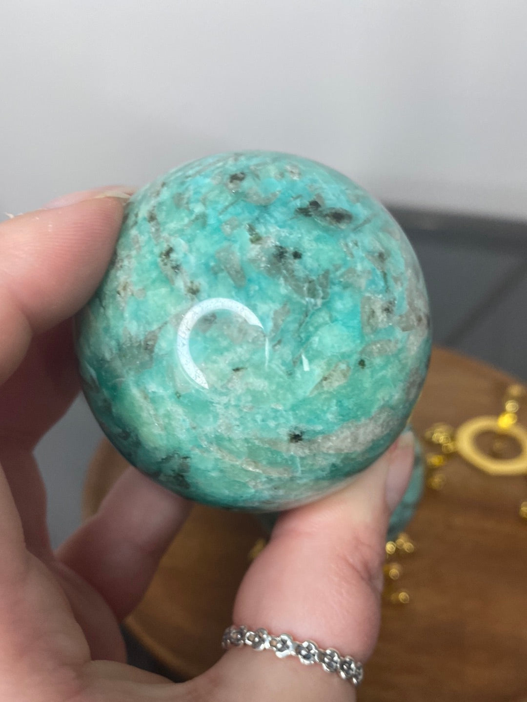 AMAZONITE SPHERES