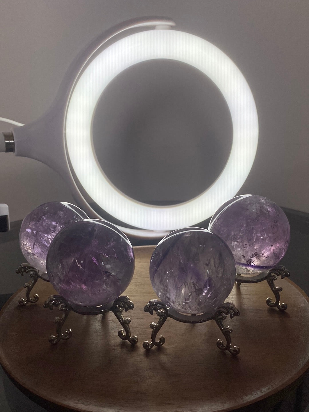 PHANTOM AMETHYST SPHERES A - D