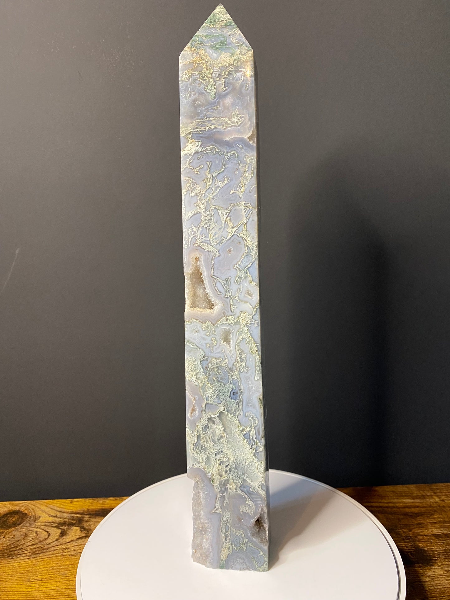 XL MOSS AGATE TOWER