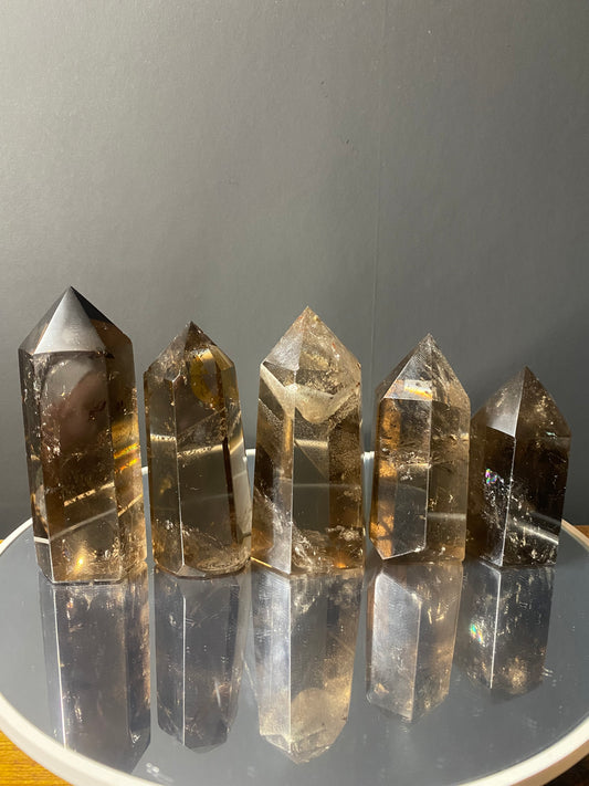 SMOKY QUARTZ TOWERS F - J