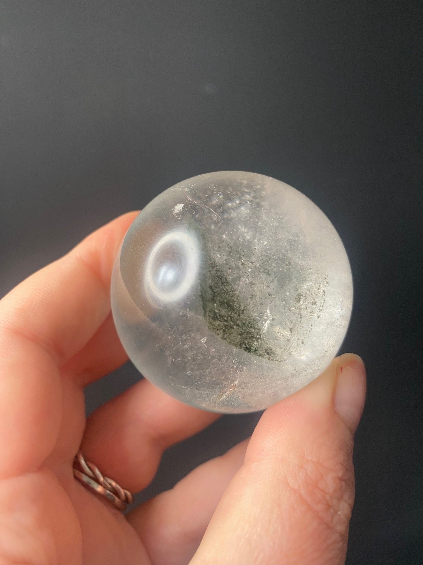GARDEN QUARTZ SPHERES F - J