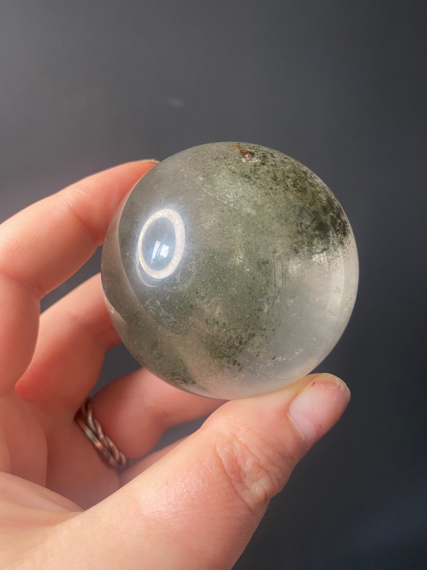 GARDEN QUARTZ SPHERES F - J