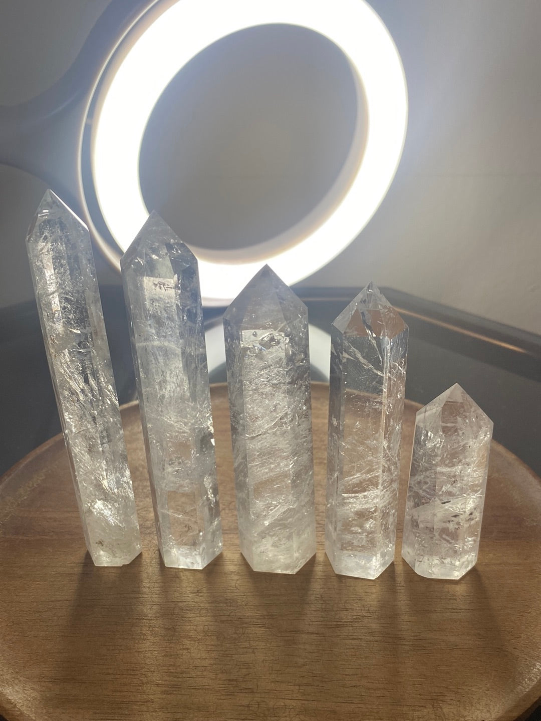 CLEAR QUARTZ TOWERS F - J