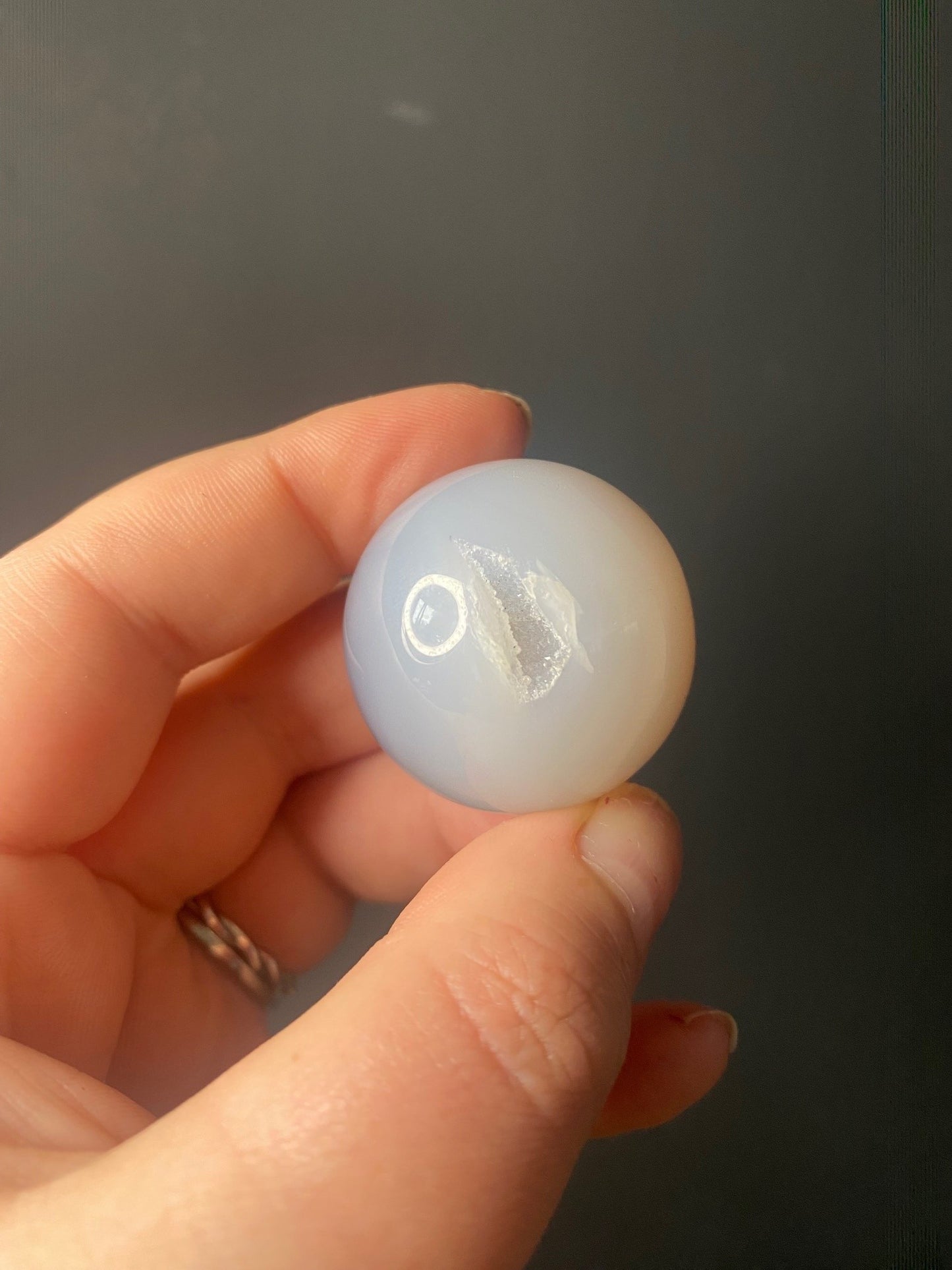 SMALL DRUZY AGATE SPHERES