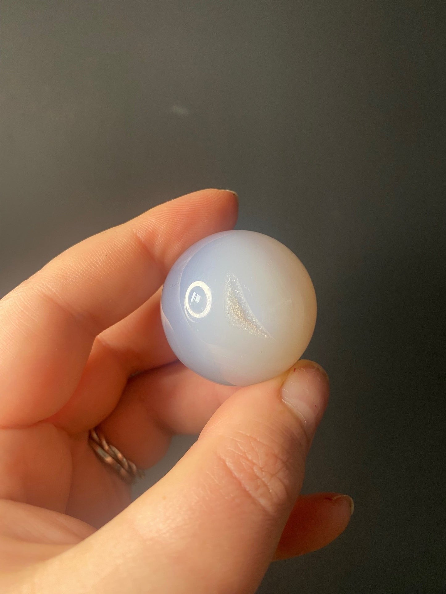 SMALL DRUZY AGATE SPHERES