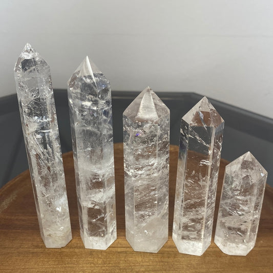 CLEAR QUARTZ TOWERS F - J