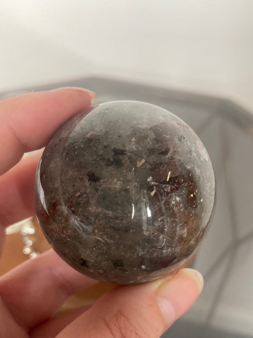 GARDEN QUARTZ SPHERES F - J