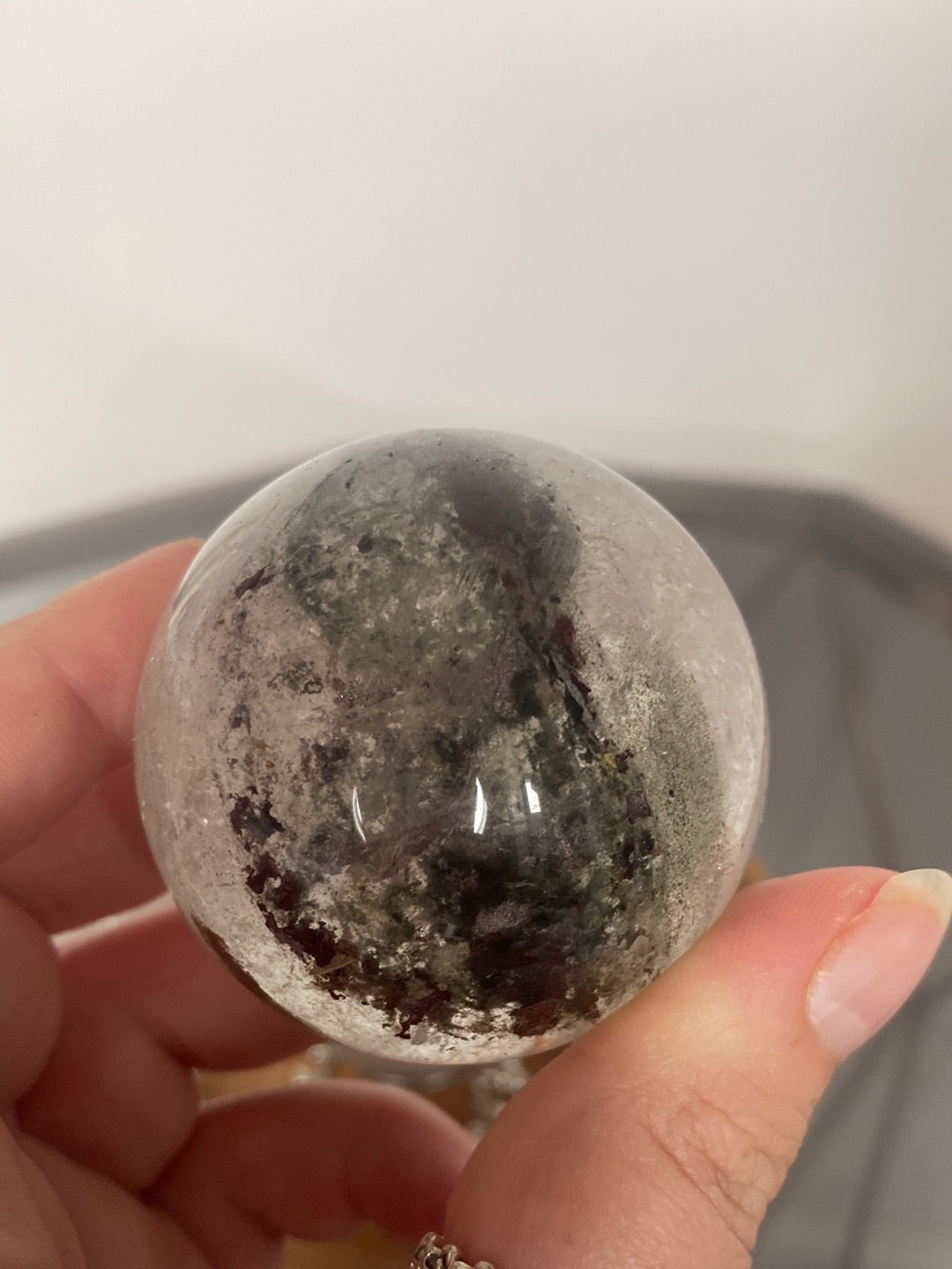 GARDEN QUARTZ SPHERES F - J