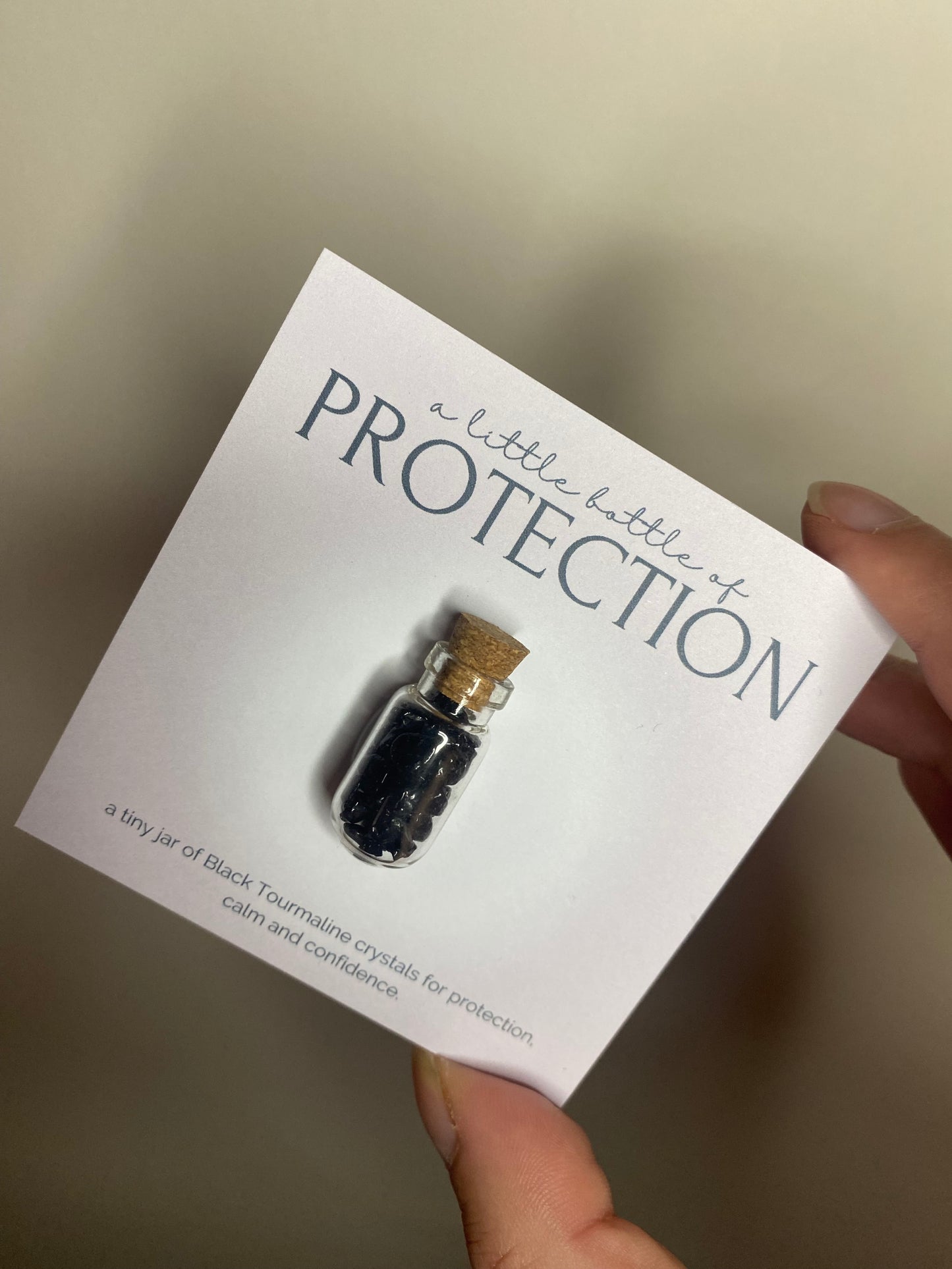 A LITTLE BOTTLE OF PROTECTION