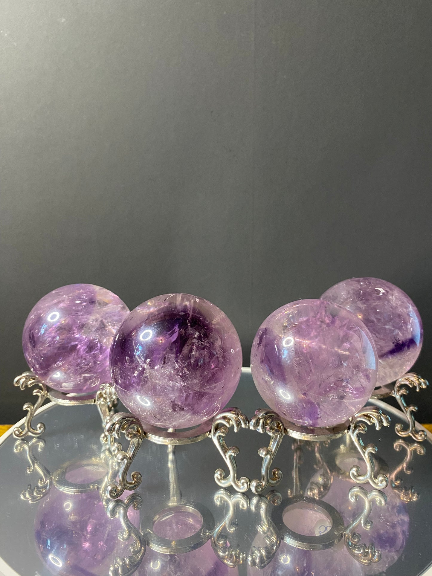 PHANTOM AMETHYST SPHERES A - D