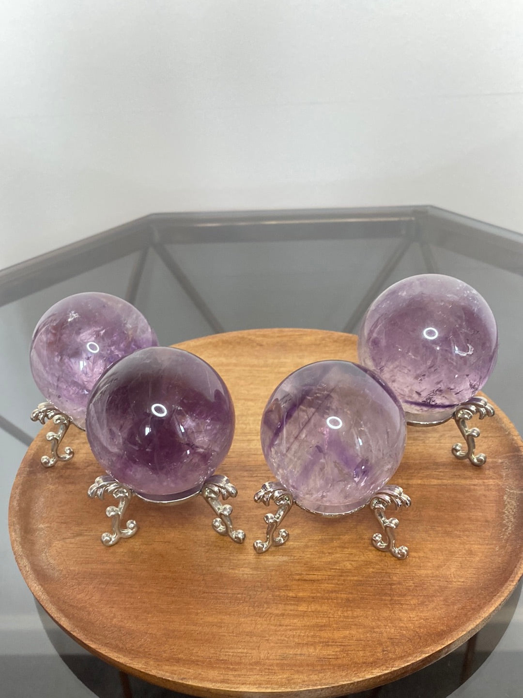 PHANTOM AMETHYST SPHERES A - D