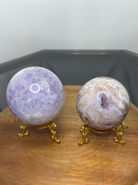 PINK AMETHYST SPHERE