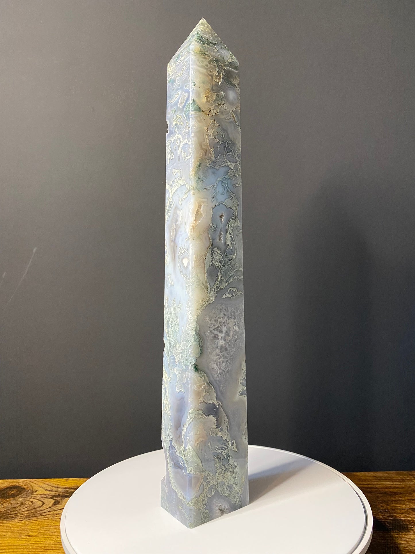 XL MOSS AGATE TOWER