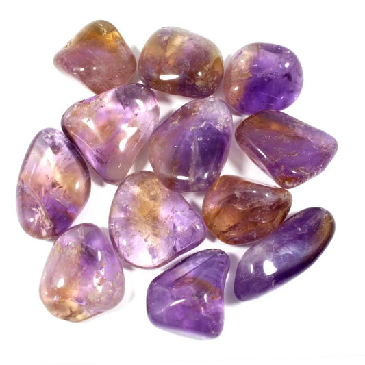 AMETRINE POLISHED HEALING CRYSTAL TUMBLESTONE