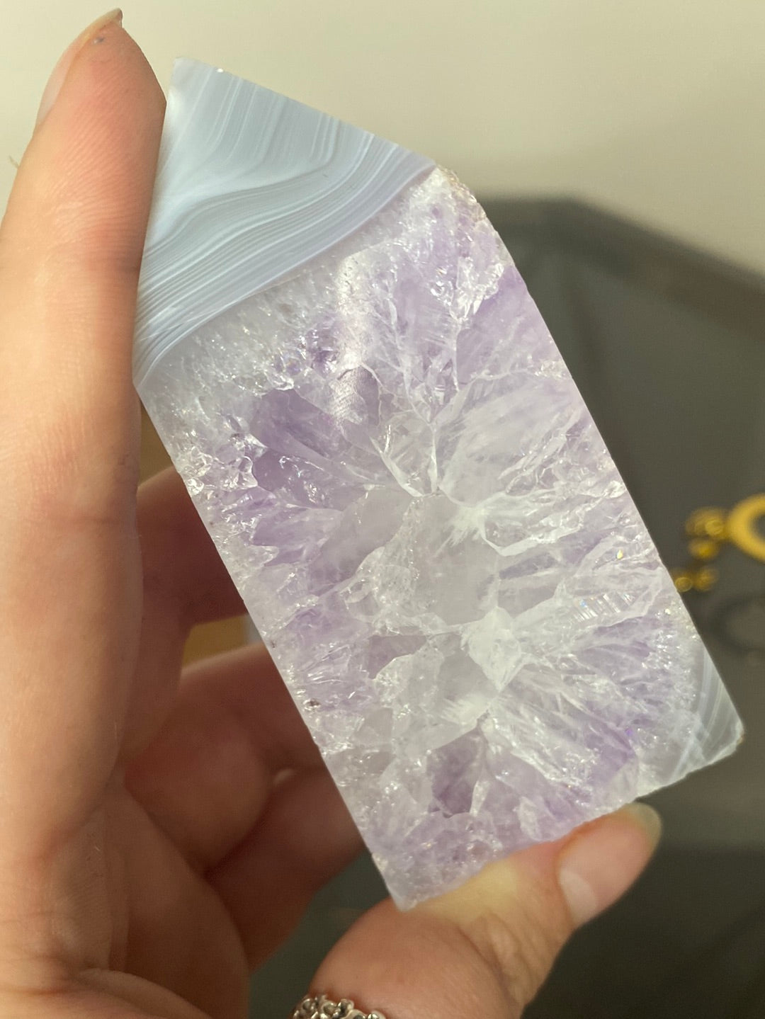 AMETHYST AGATE STANDS A - E