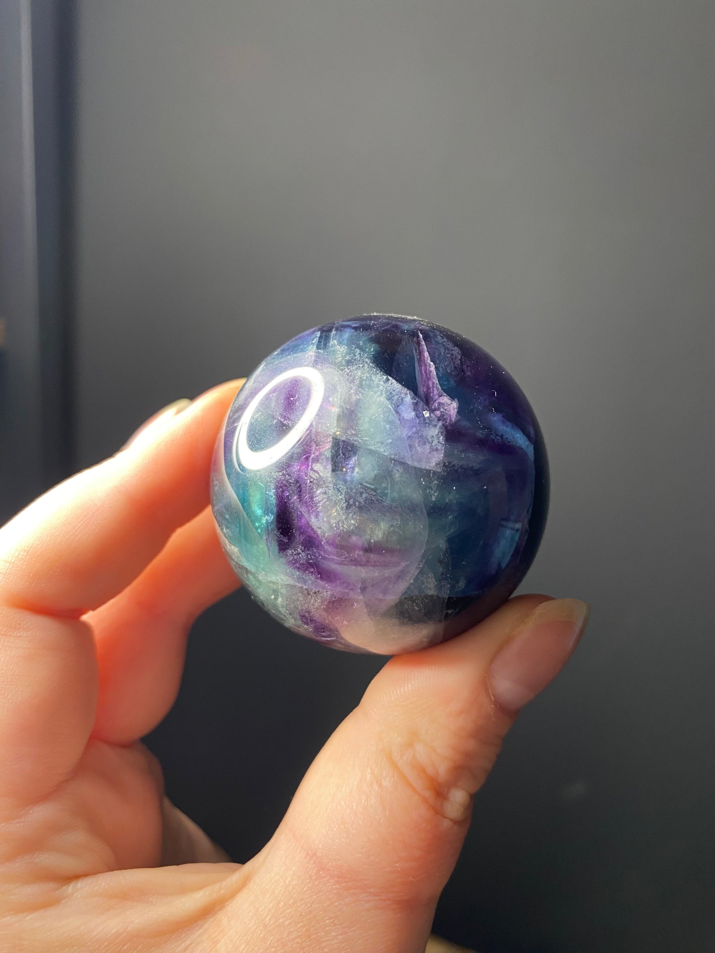 FLUORITE SPHERES A - D