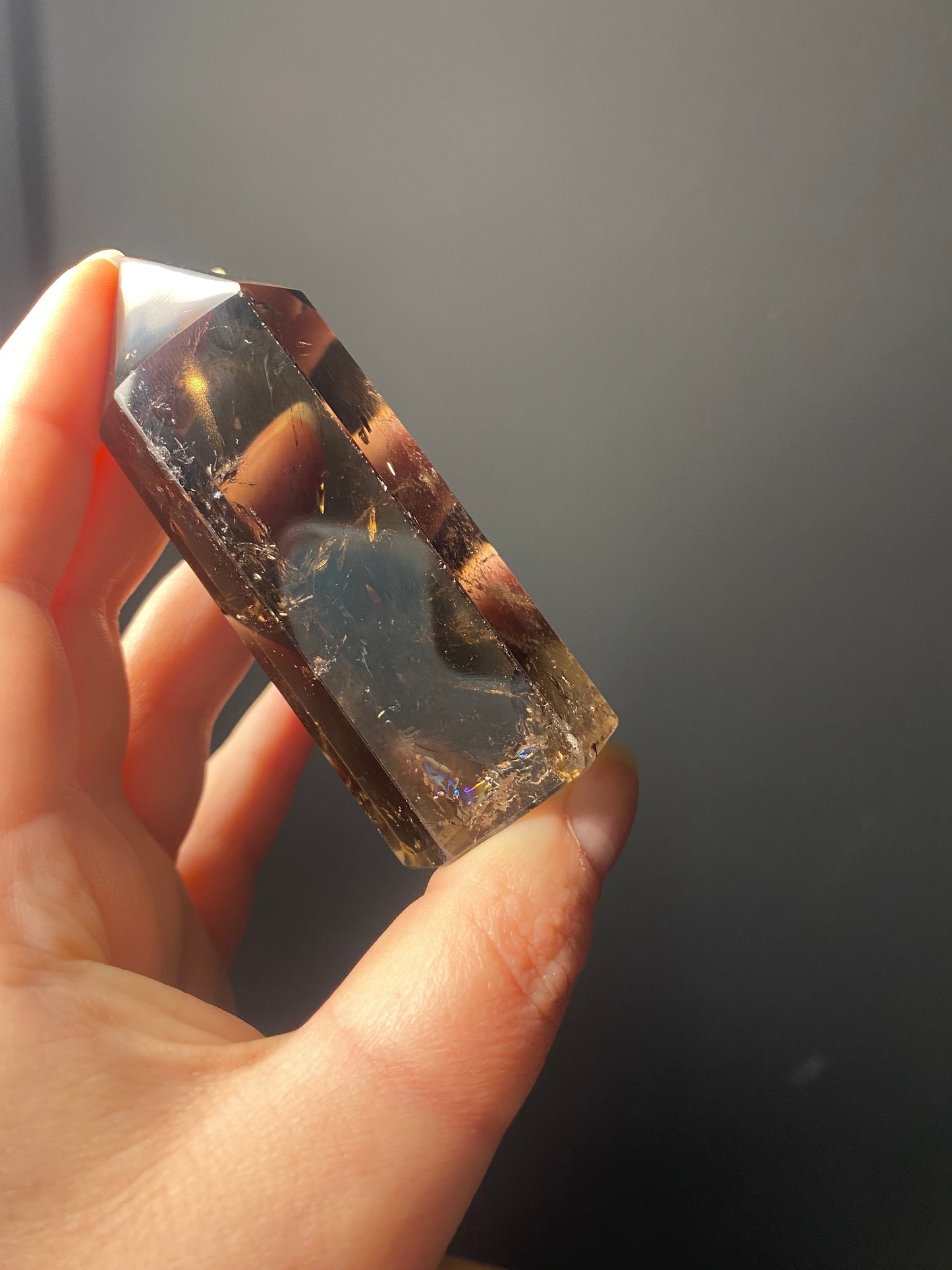 SMOKY QUARTZ TOWERS F - J