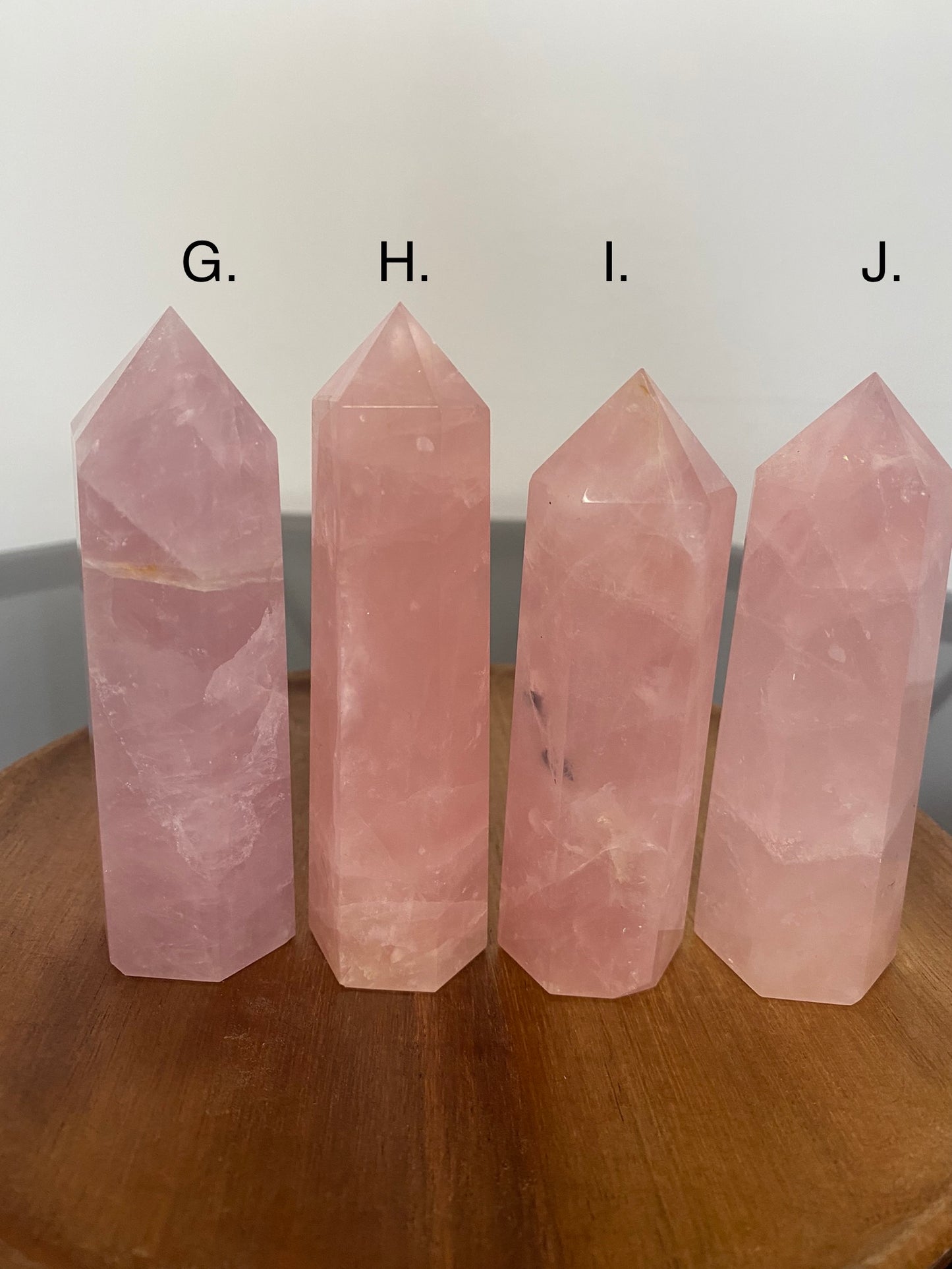 ROSE QUARTZ TOWERS G - M