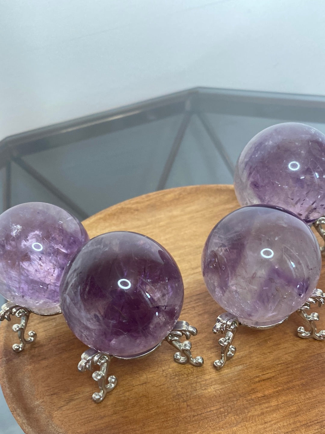 PHANTOM AMETHYST SPHERES A - D