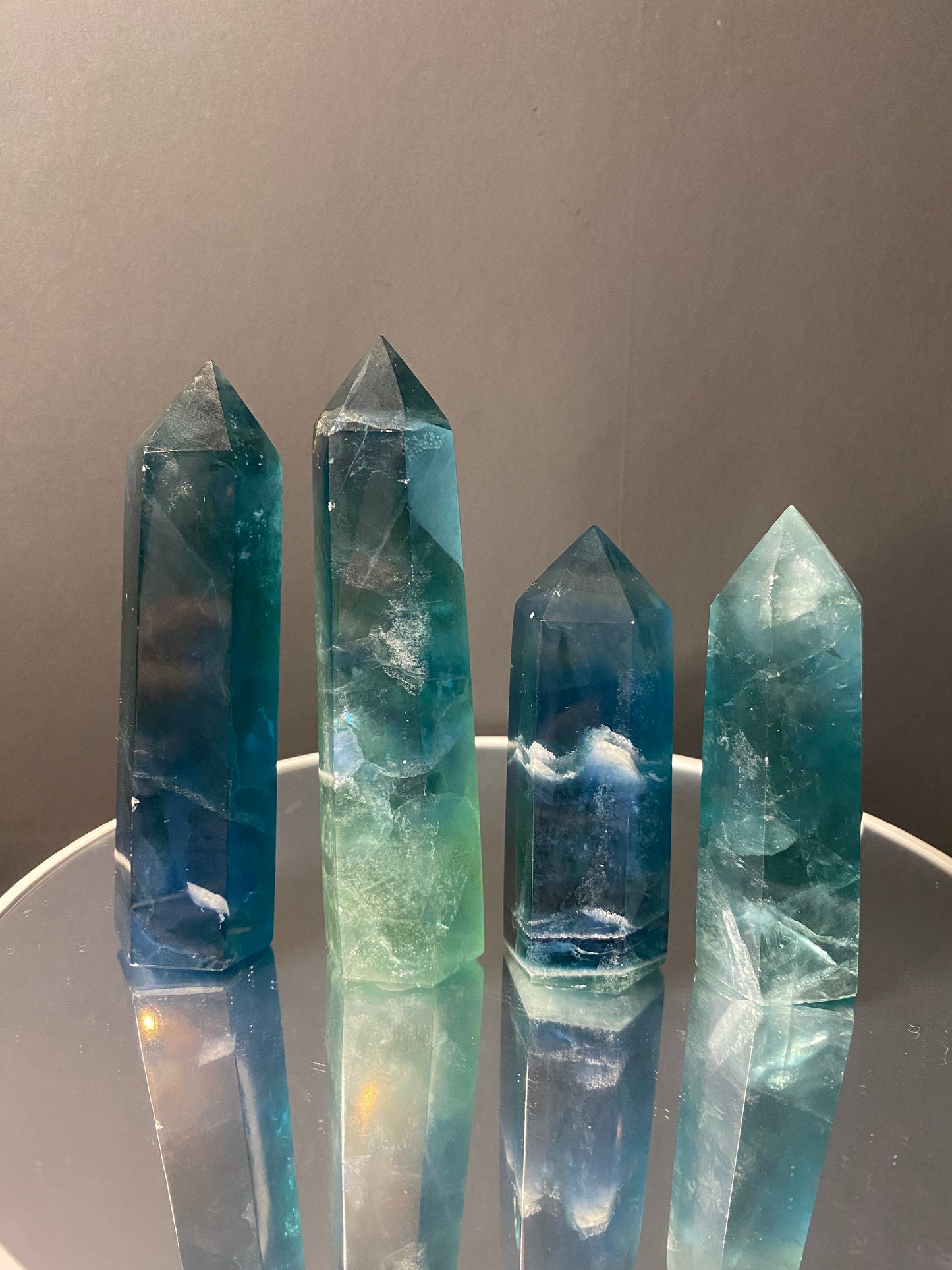 BLUE FLUORITE TOWERS A - D