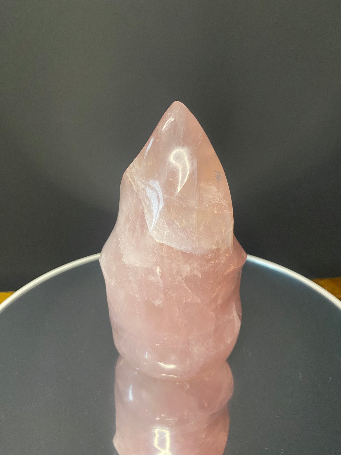 JUICY ROSE QUARTZ FLAME