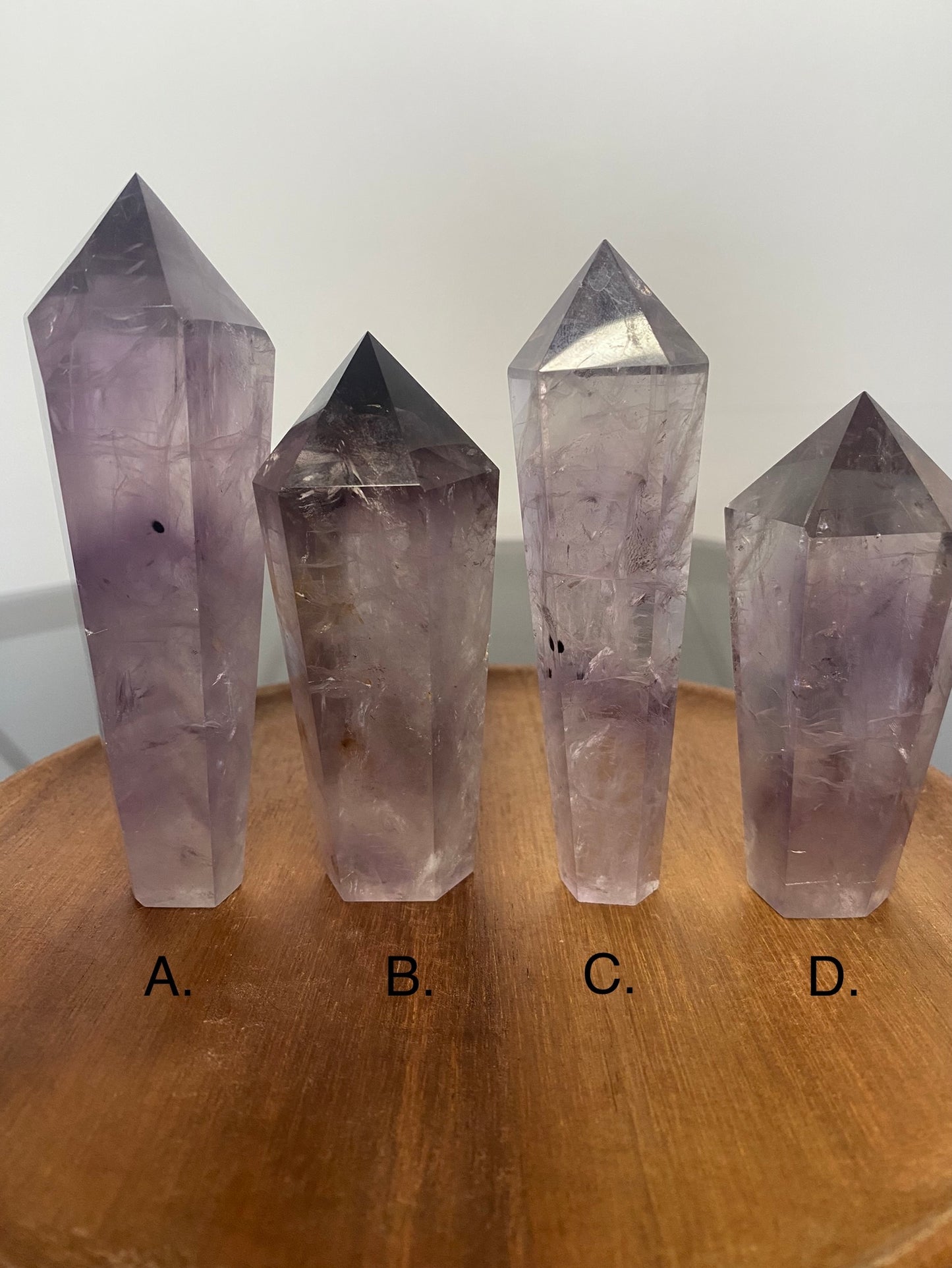 AMETHYST SCEPTERS A - G