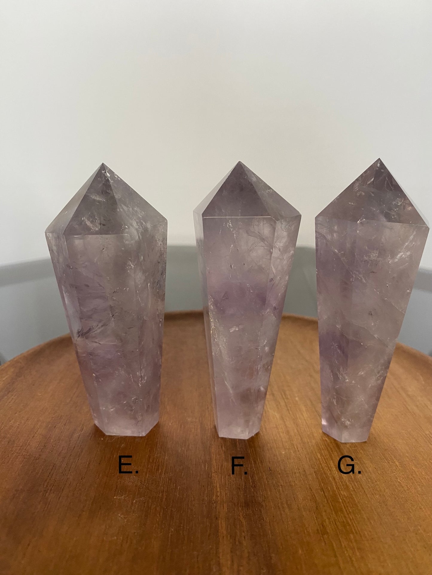 AMETHYST SCEPTERS A - G