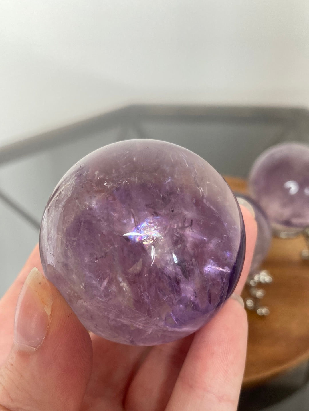 PHANTOM AMETHYST SPHERES A - D