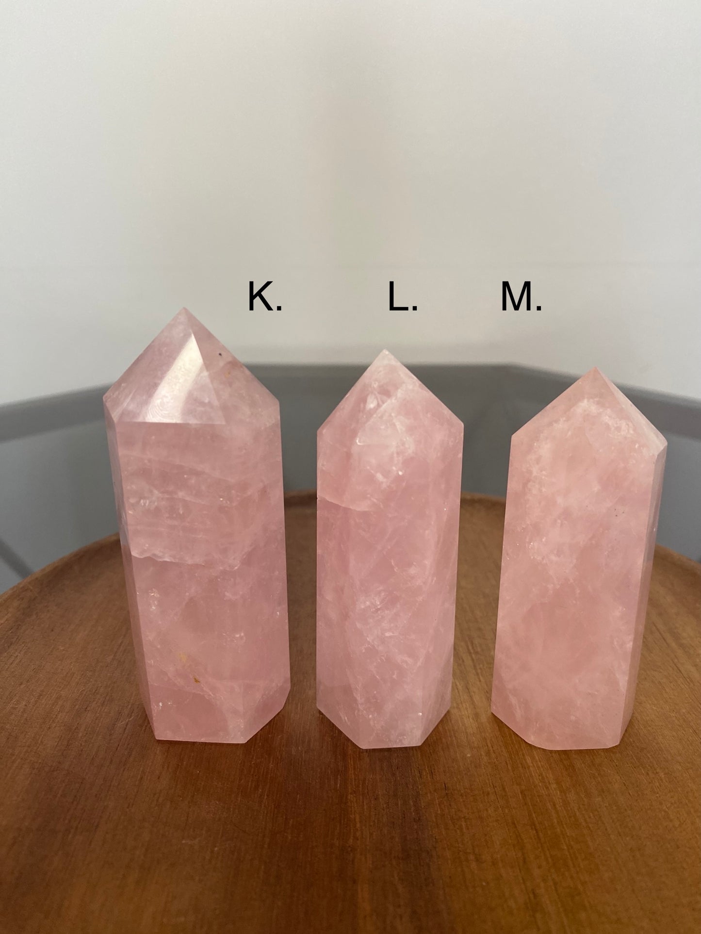 ROSE QUARTZ TOWERS G - M