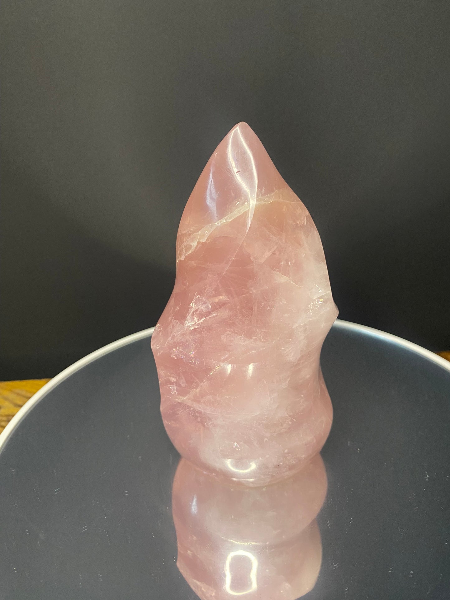 JUICY ROSE QUARTZ FLAME