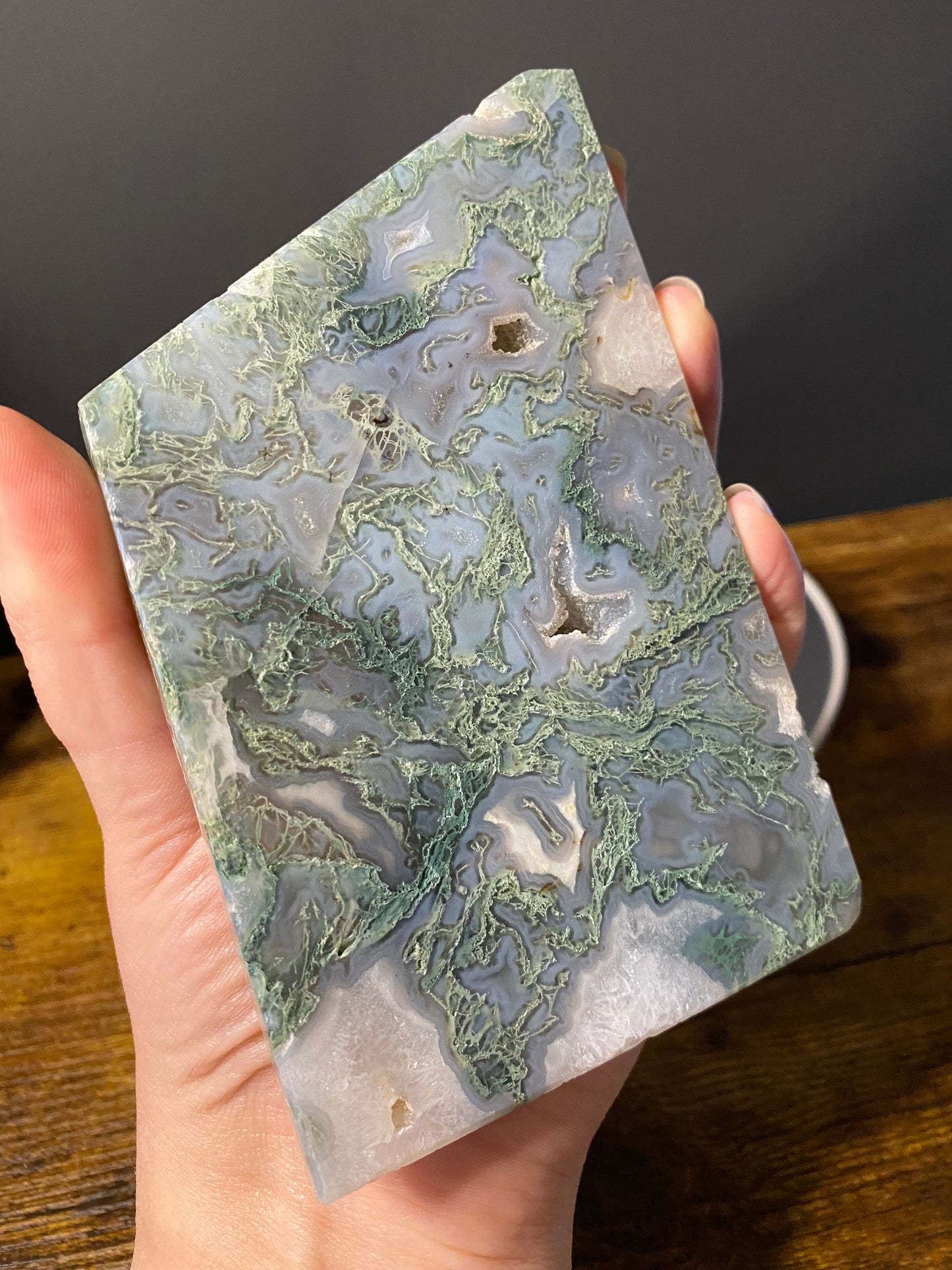 MOSS AGATE SLAB