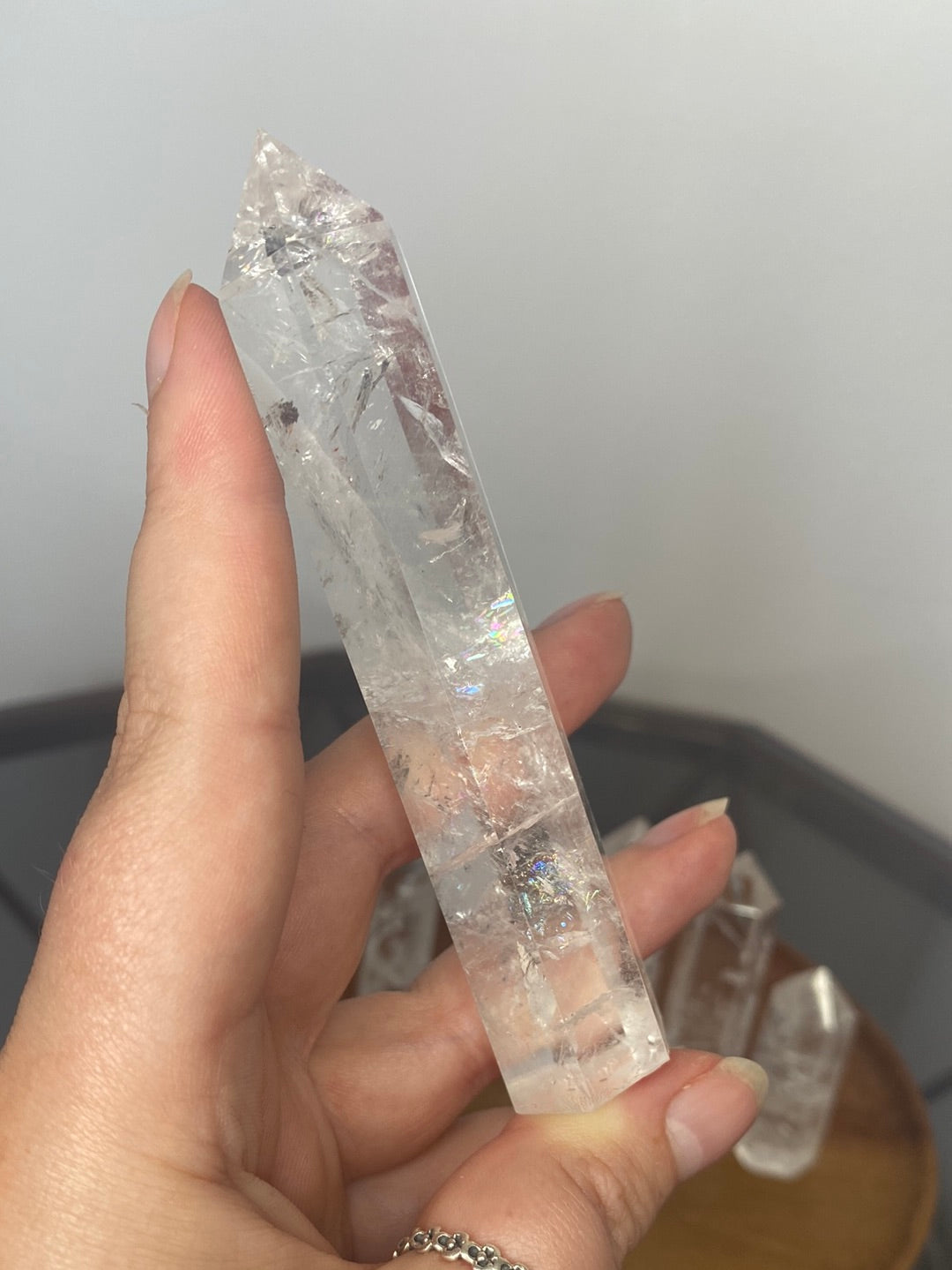 CLEAR QUARTZ TOWERS F - J