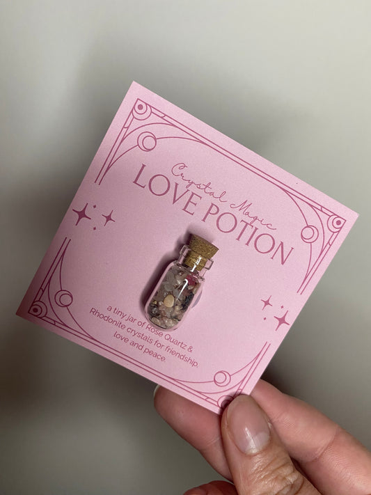 A BOTTLE OF LOVE POTION