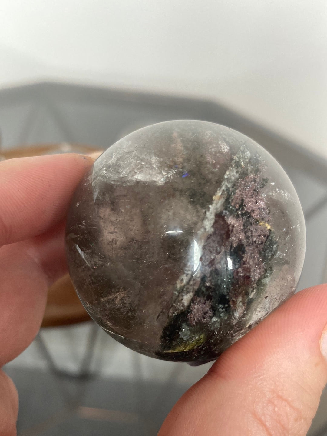 GARDEN QUARTZ SPHERES A - E