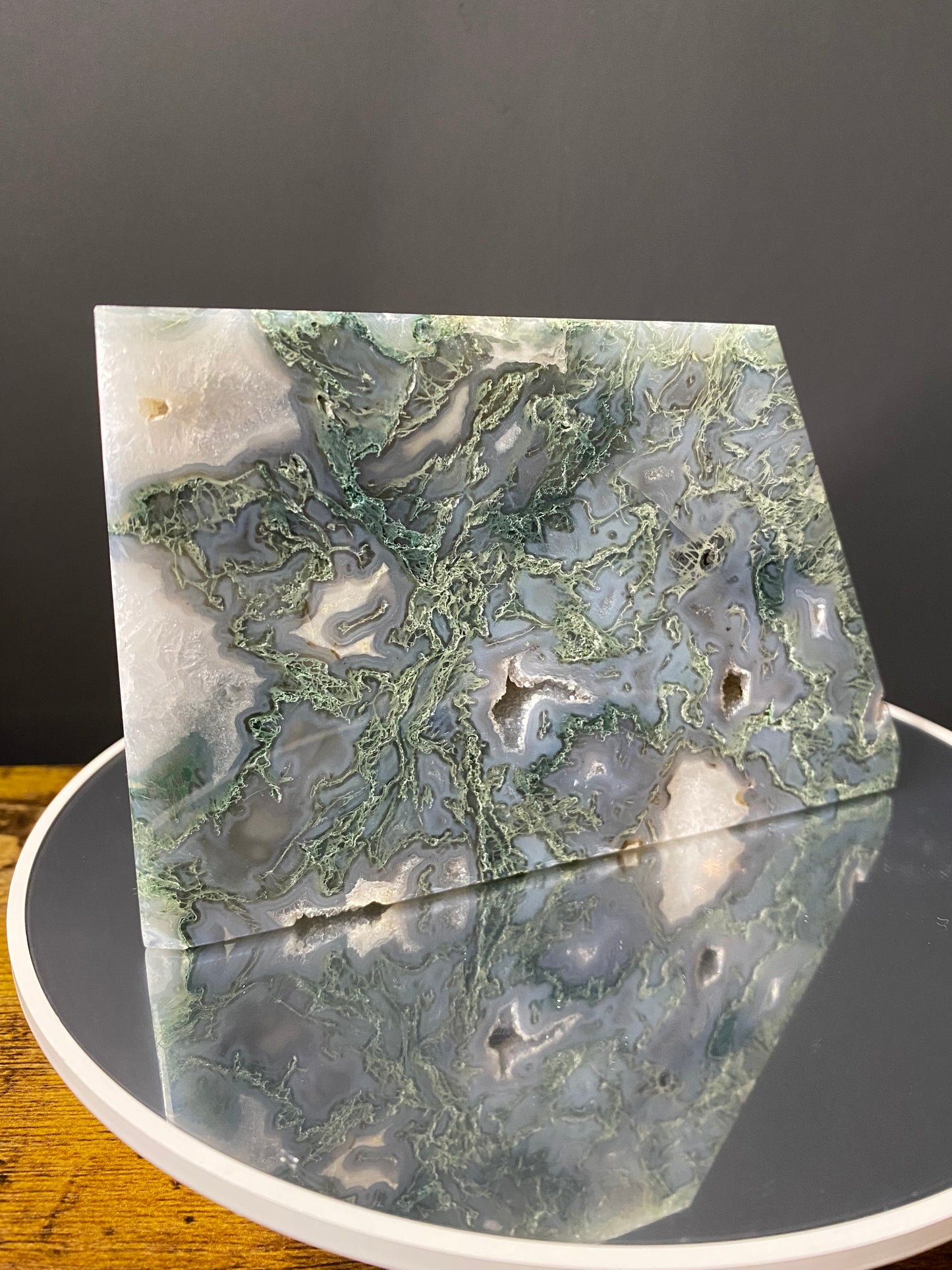 MOSS AGATE SLAB