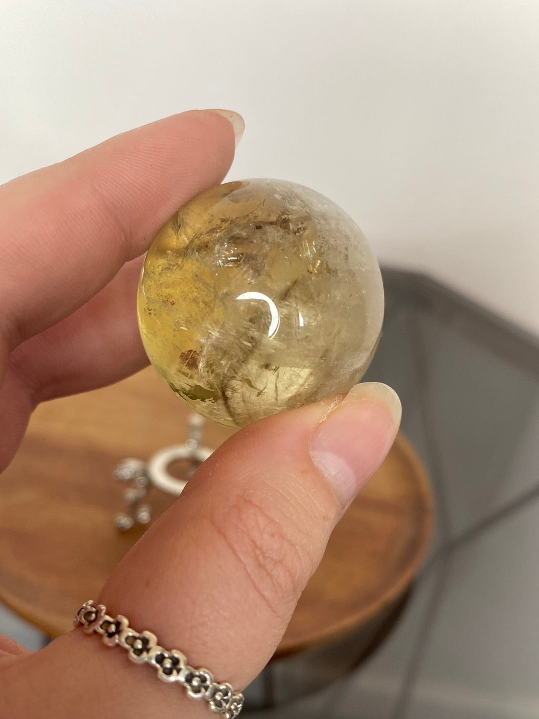 CITRINE SMALL SPHERE