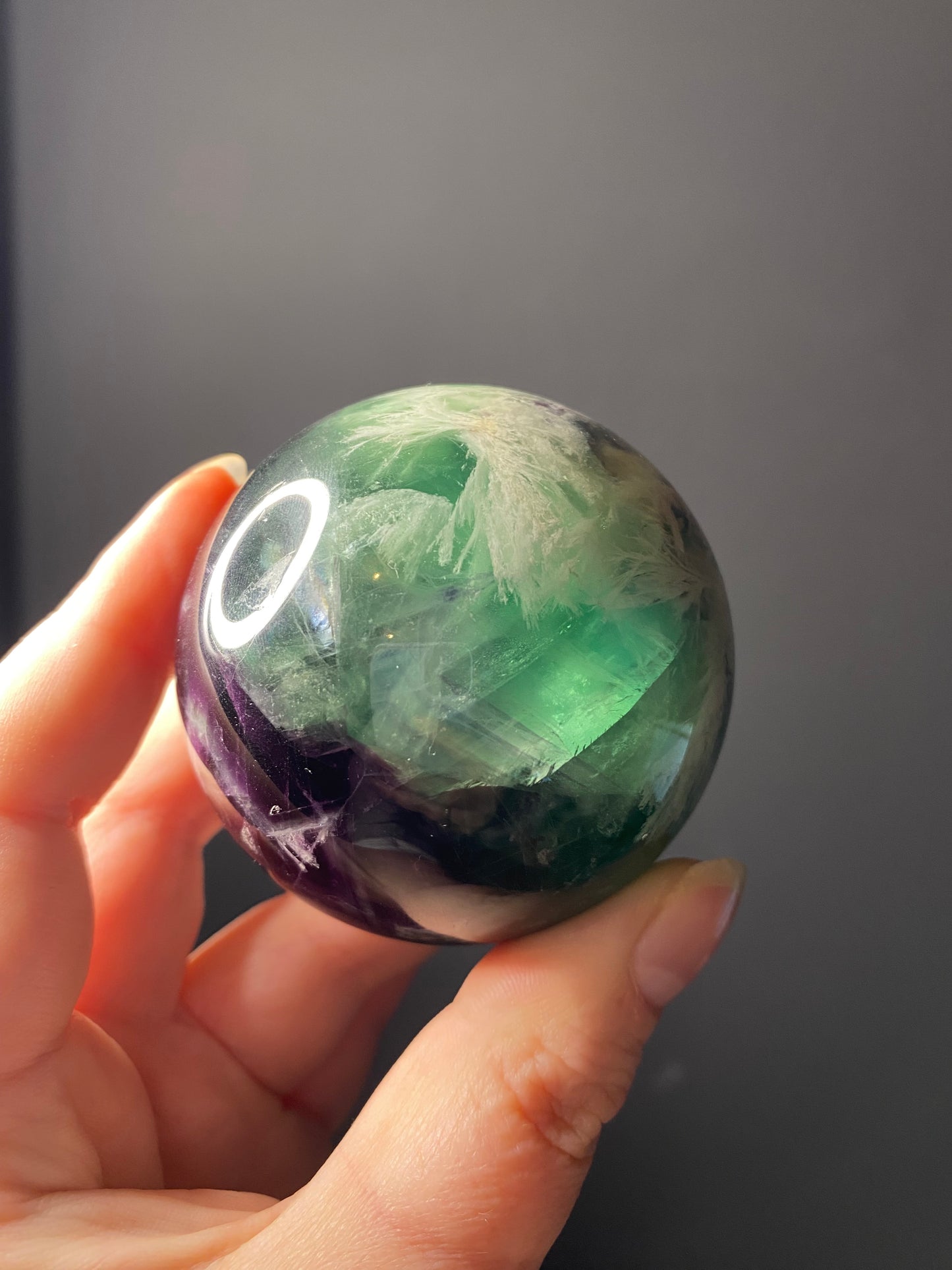 FLUORITE SPHERES A - D