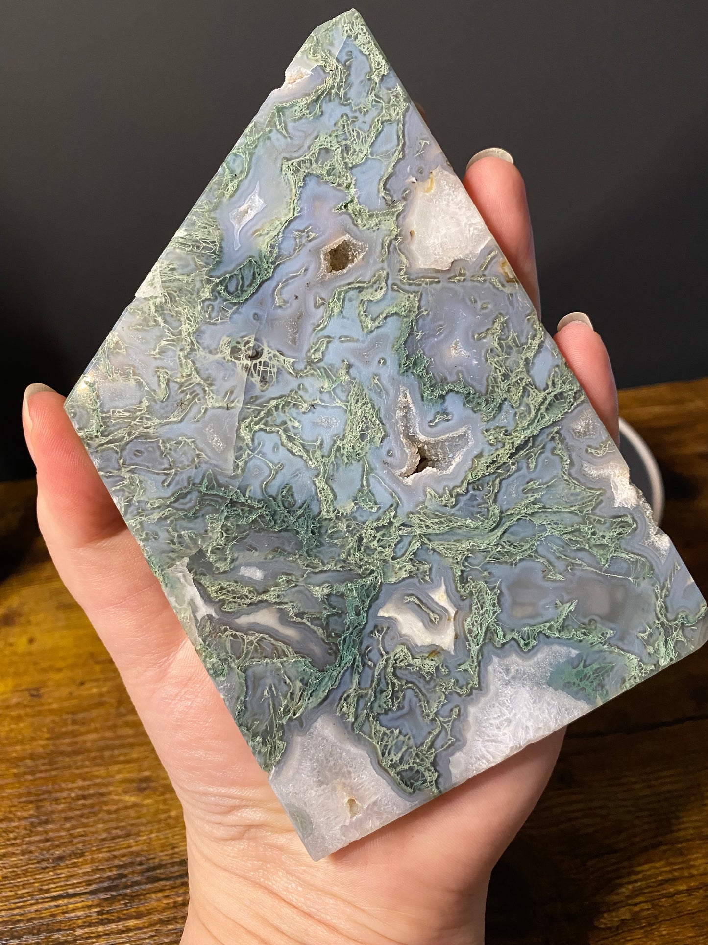 MOSS AGATE SLAB