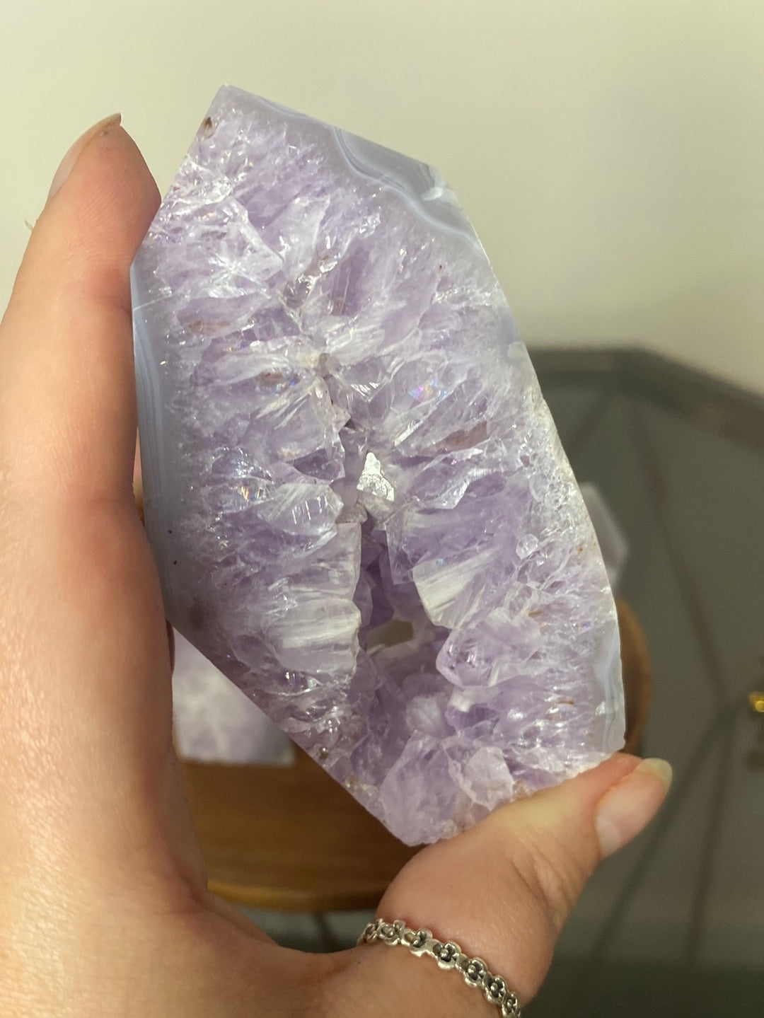 AMETHYST AGATE STANDS A - E